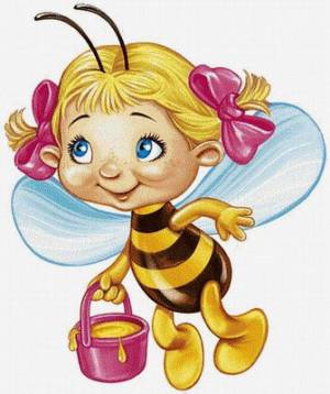 Раскраска пчелка для детей #27 #137856