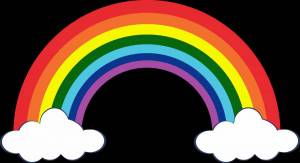 Раскраска радуга для детей 5 6 лет #5 #138032