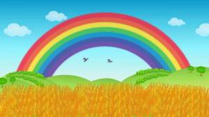 Раскраска радуга для детей 5 6 лет #17 #138044