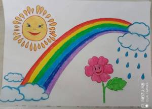 Раскраска радуга для детей 5 6 лет #28 #138055