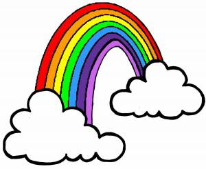 Раскраска радуга для детей 5 6 лет #34 #138061