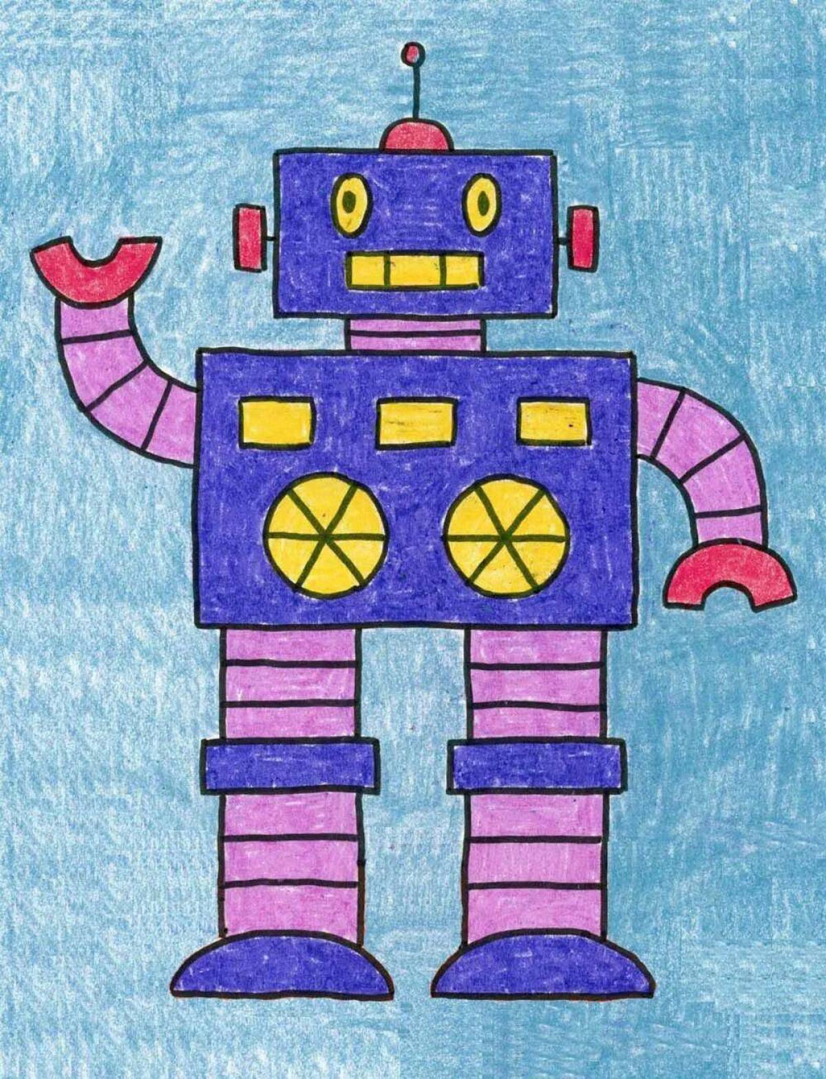 Нарисовать робота 5 класс. Роботы для рисования детям. Робот рисунок. Роботы детские рисунки. Робот детский рисунок.