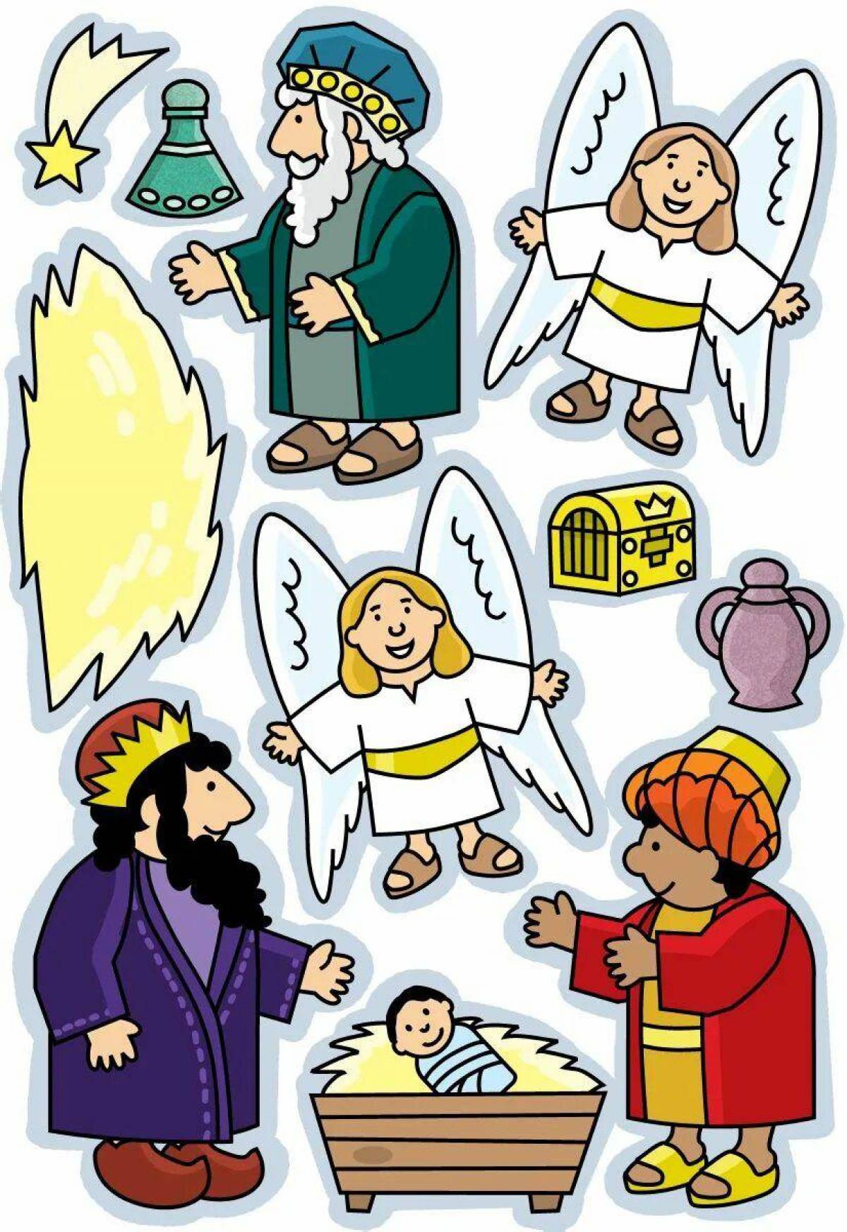 Рождество христово для детей воскресной школы #12