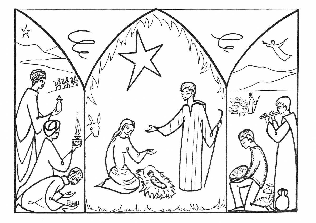 Рождество христово для детей воскресной школы #35