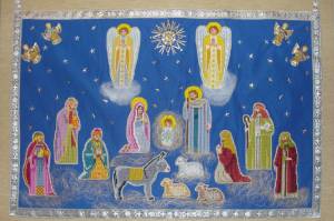 Раскраска рождество христово для детей воскресной школы #1 #142915