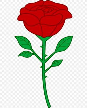 Раскраска роза для детей #8 #142983