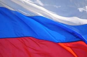 Раскраска российский флаг #30 #143403