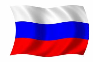 Раскраска российский флаг #38 #143411