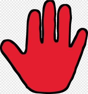 Раскраска рука для детей #3 #143622