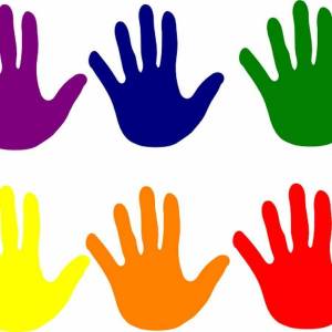 Раскраска рука для детей #6 #143625
