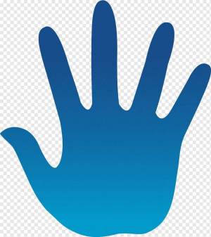 Раскраска рука для детей #21 #143640