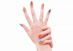 Раскраска рука с ногтями #11 #143665