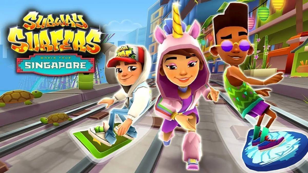 Бесплатные игры в кинопоиске. Subway Surfers characters.