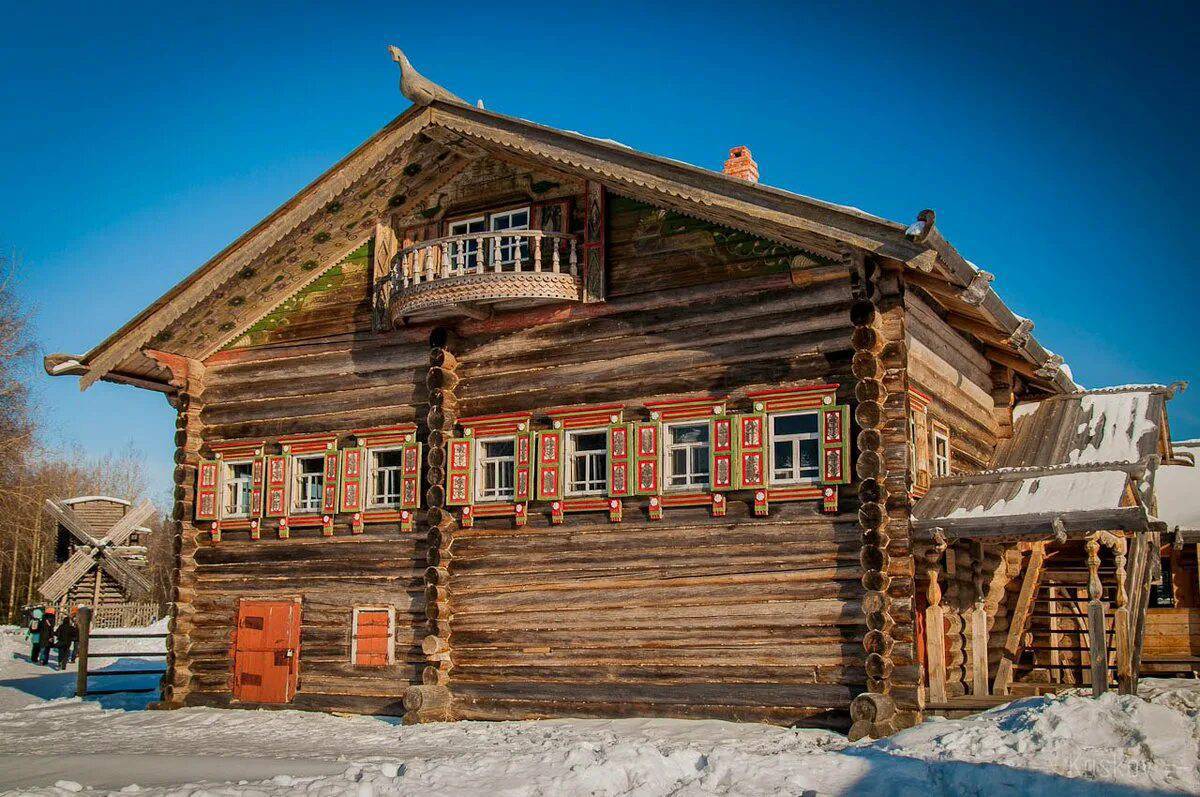 Изба сухая Архангельск