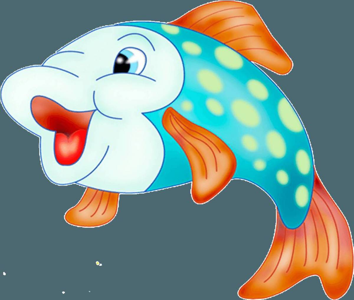 Рыбка для детей картинка #2