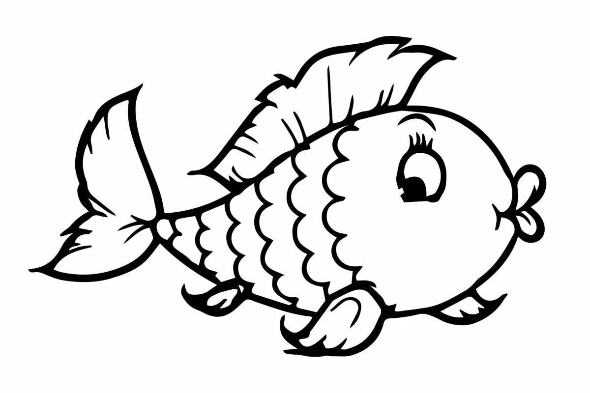 Рыбы для детей 6 7 лет #26