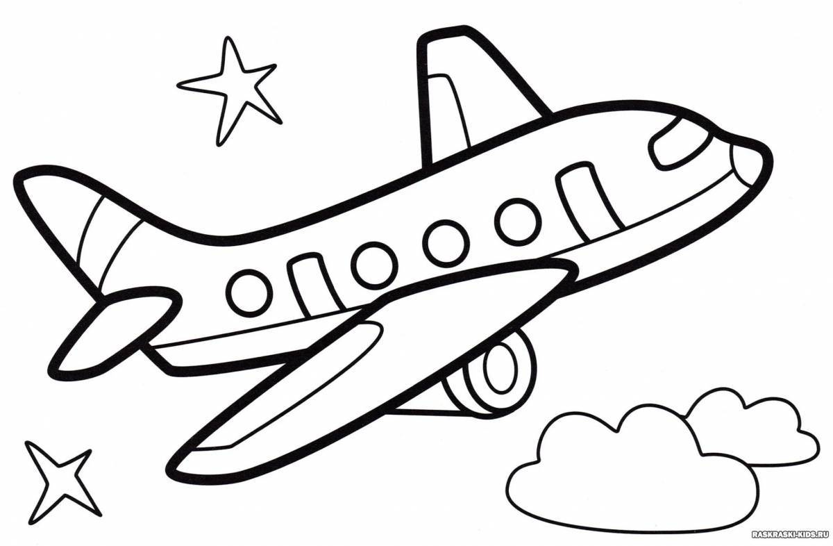 Стоковые векторные изображения по запросу Самолет рисунок