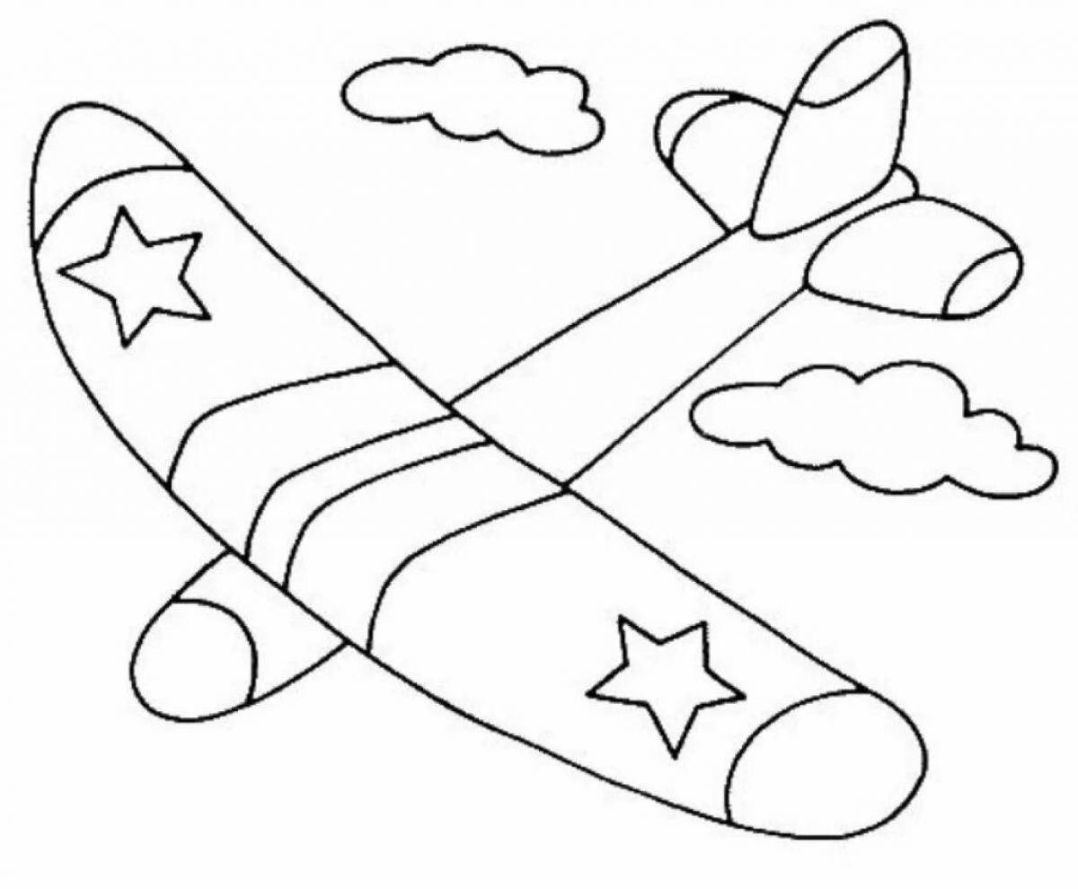 Самолетик для детей 3 4 лет #29