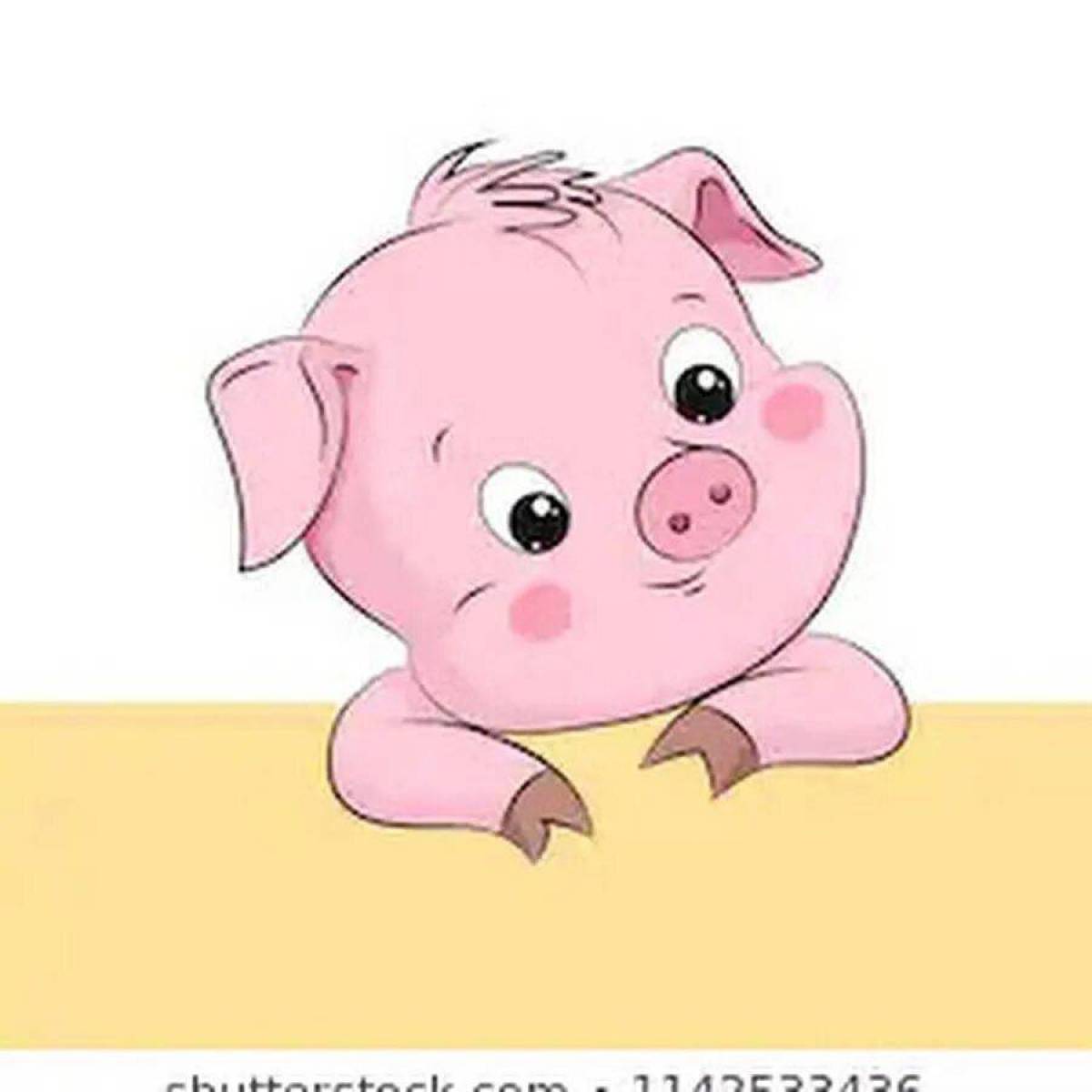 Свинья для детей #21