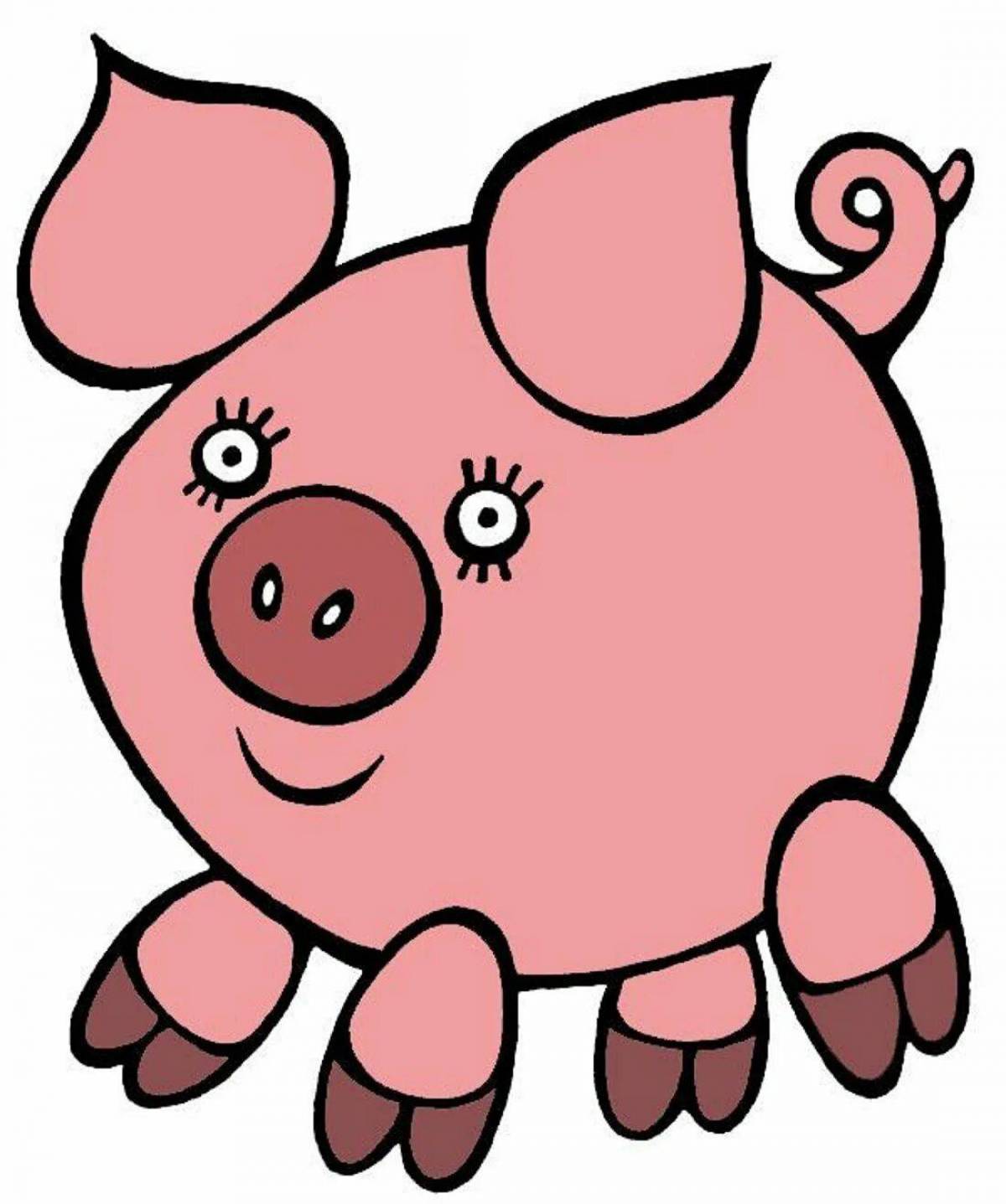 Свинья для детей #29