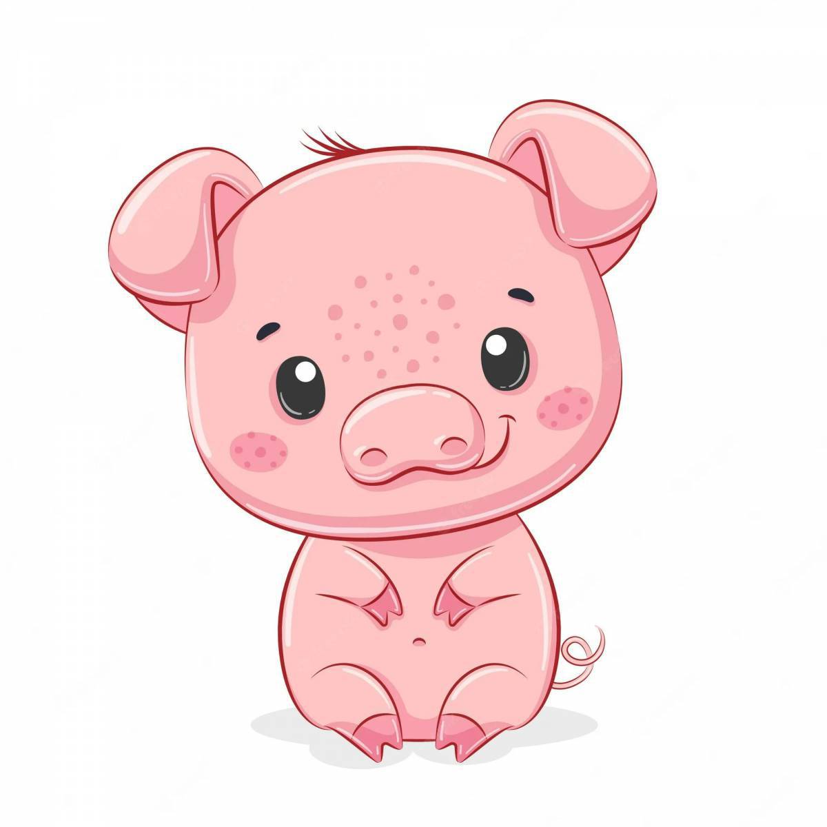 Свинья для детей #35
