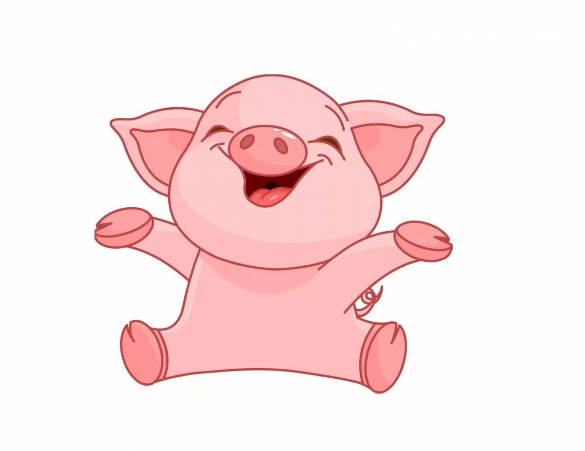 Свинья для детей #38