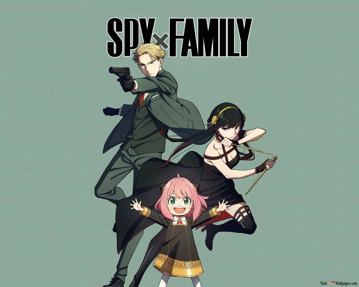 Семья шпионов аниме #4