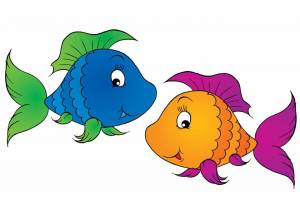 Раскраска рыба для детей #2 #144348
