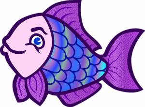 Раскраска рыбка для детей картинка #6 #144492
