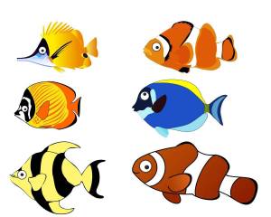 Раскраска рыбки для детей 5 6 лет #13 #144593