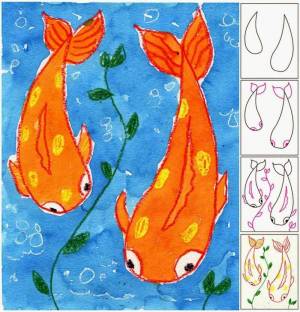 Раскраска рыбки для детей 5 6 лет #29 #144609
