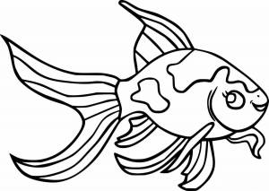 Раскраска рыбы для детей 6 7 лет #5 #144624
