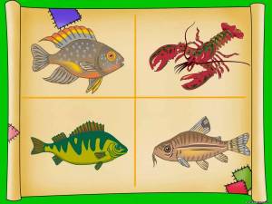 Раскраска рыбы для детей 6 7 лет #25 #144644