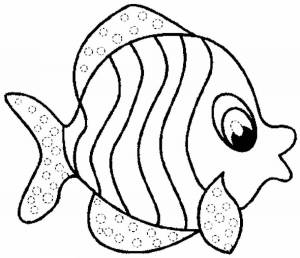Раскраска рыбы для детей 6 7 лет #27 #144646
