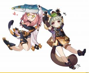 Раскраска саю геншин #21 #146802