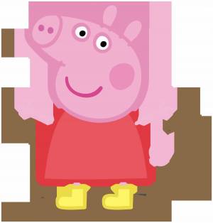 Раскраска свинка пеппа для детей #34 #147110