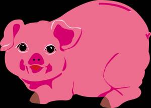 Раскраска свинья для детей #10 #147163