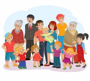 Раскраска семья для детей #2 #147815