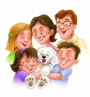Раскраска семья для детей #7 #147820