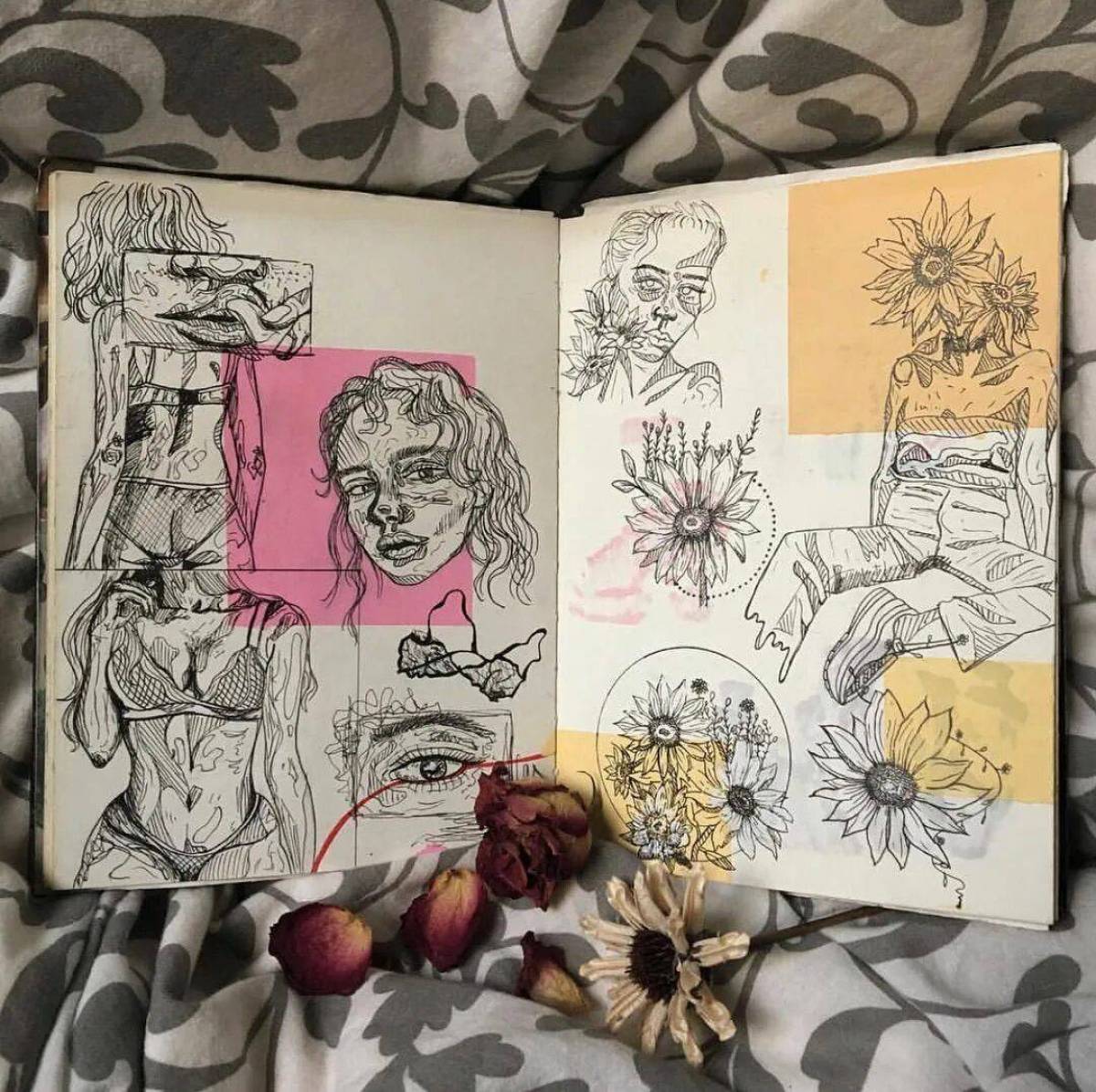 Sketchbook. Скетчбук. Зарисовки идей для альбома. Рисунки в скетчбук. Скетчбук Эстетика.