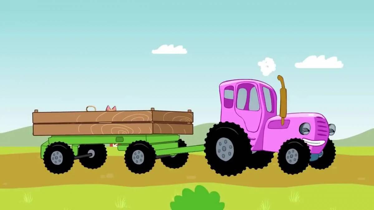 Синий трактор игра #19