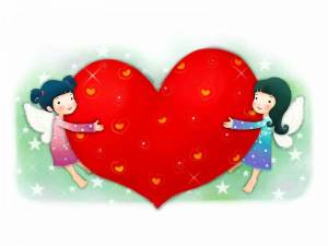 Раскраска сердце для детей #10 #148061
