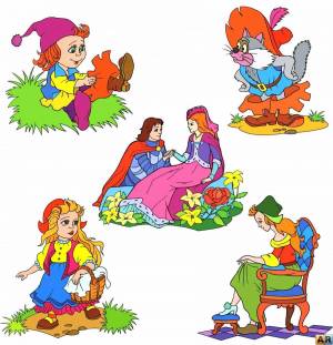 Раскраска сказочные герои для детей #29 #149695