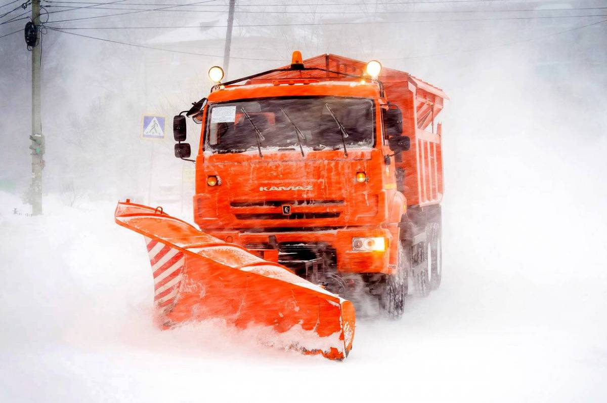 снегоуборочная машина в москве