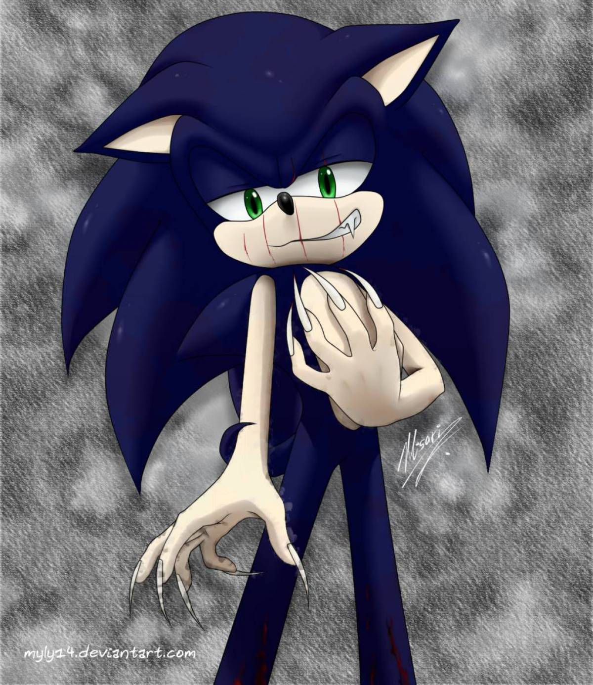 Картинки dark sonic