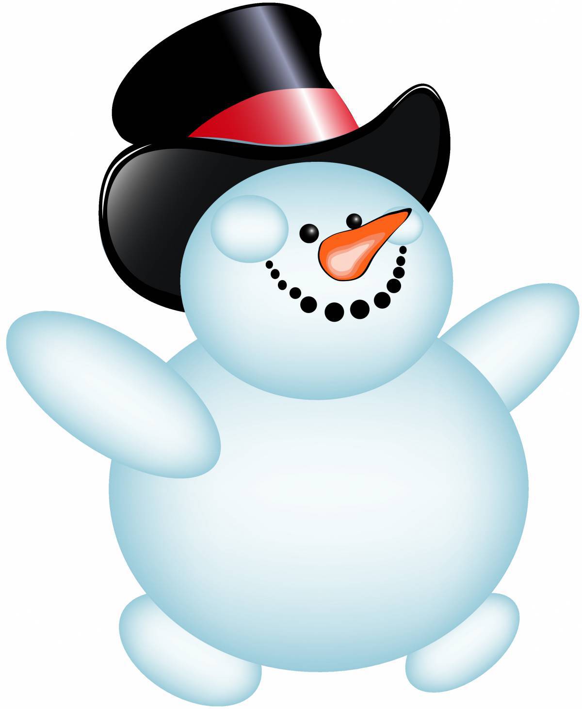 Снеговик картинка #31