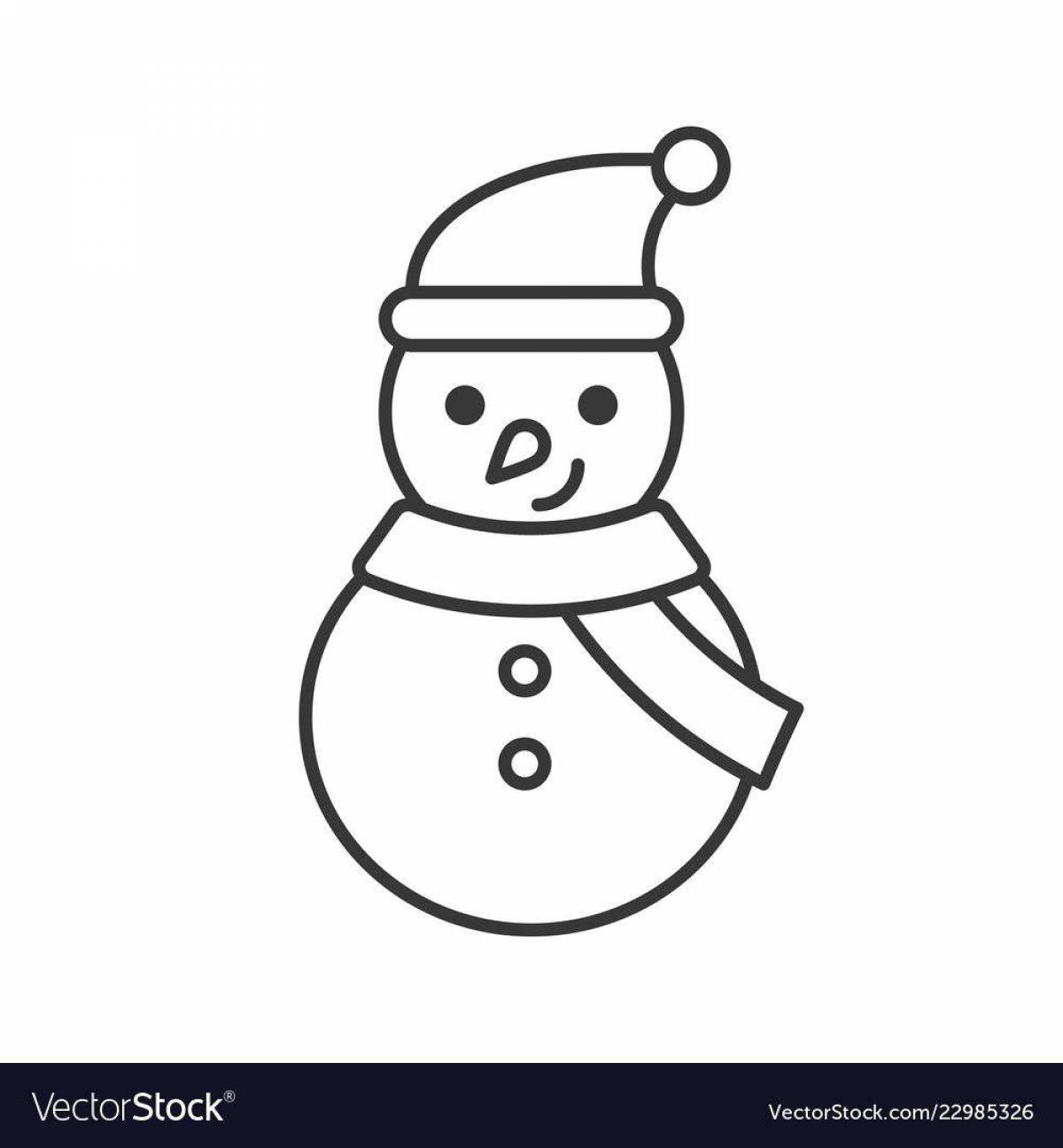 Снеговика для детей 4 5 лет #11