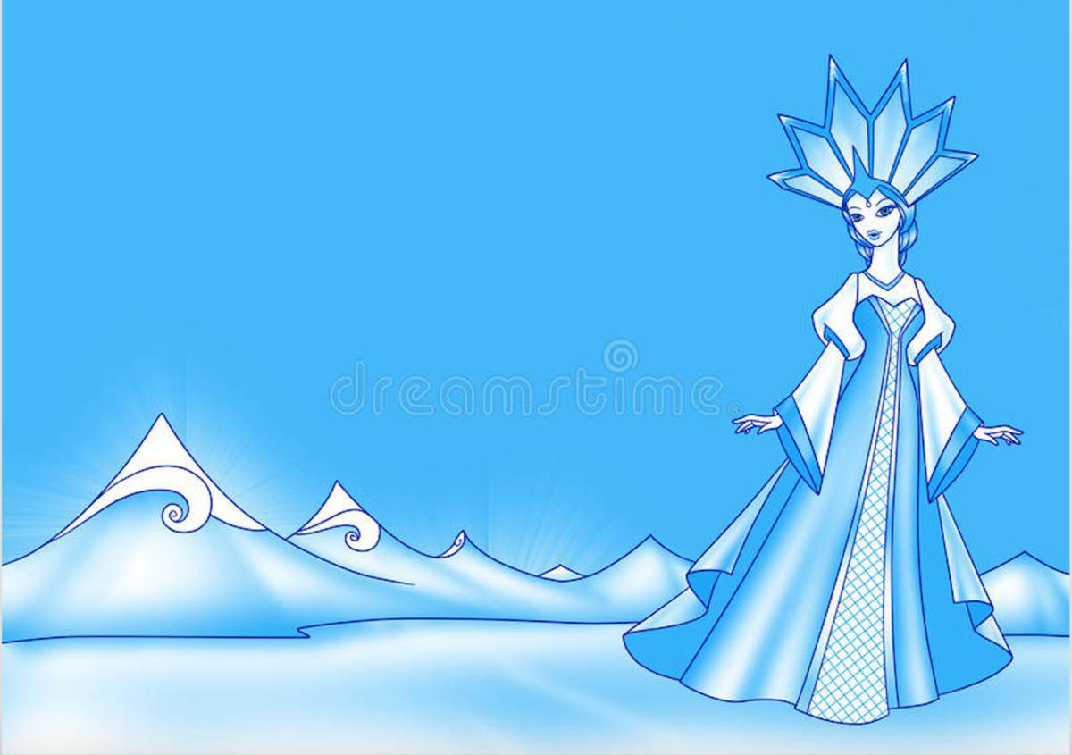 Снежная королева для детей #11