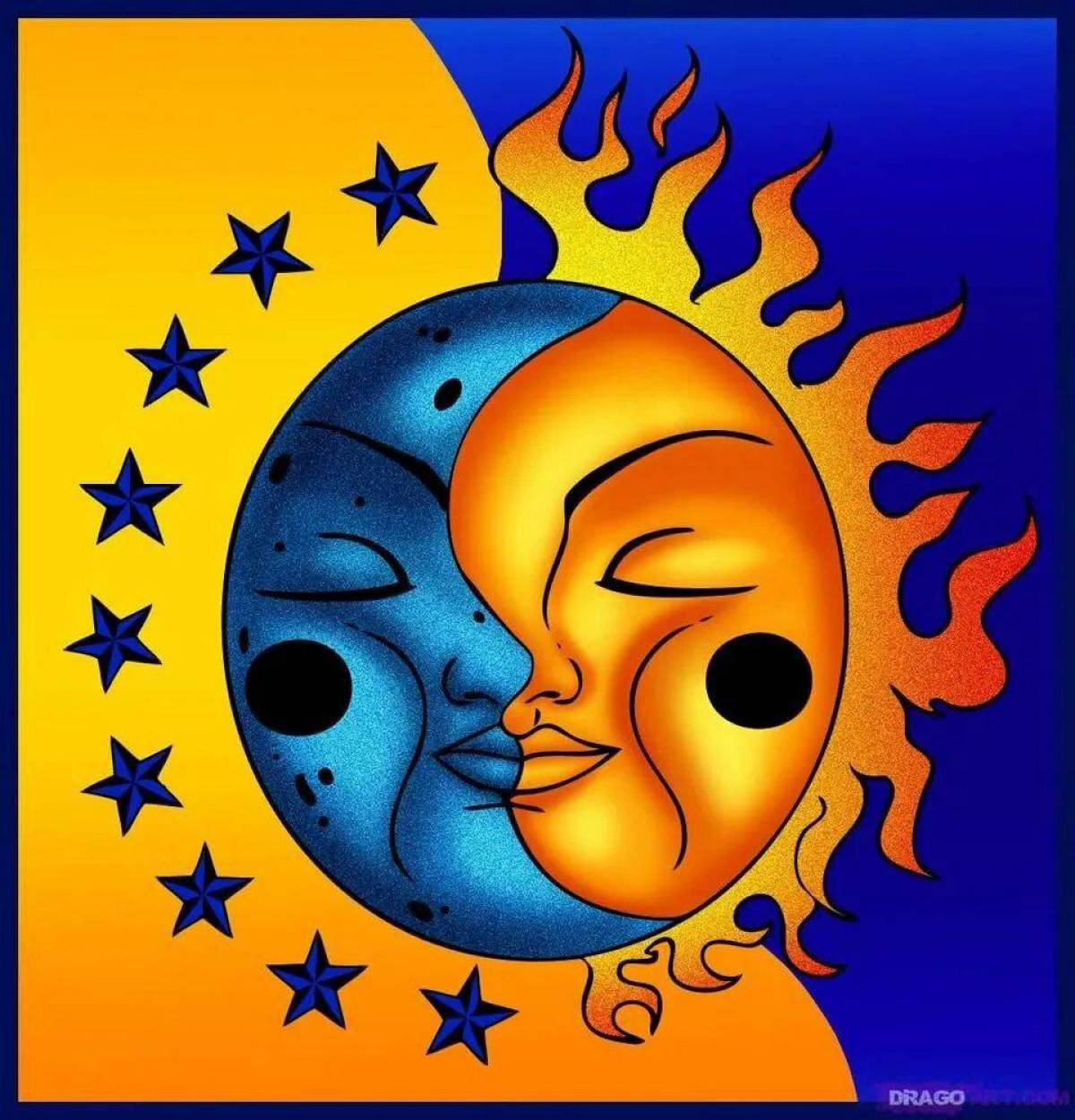 Солнце и луна #3