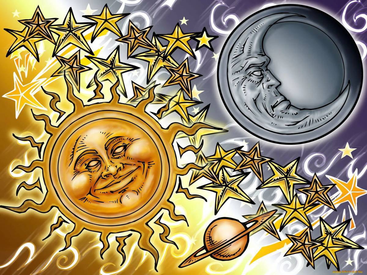 Солнце и луна #11